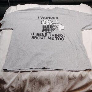 NWT men's Beer t shirt size 2X